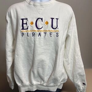 Vintage Champion ECU Pirates Sweatshirt XXL 90’s East Carolina
